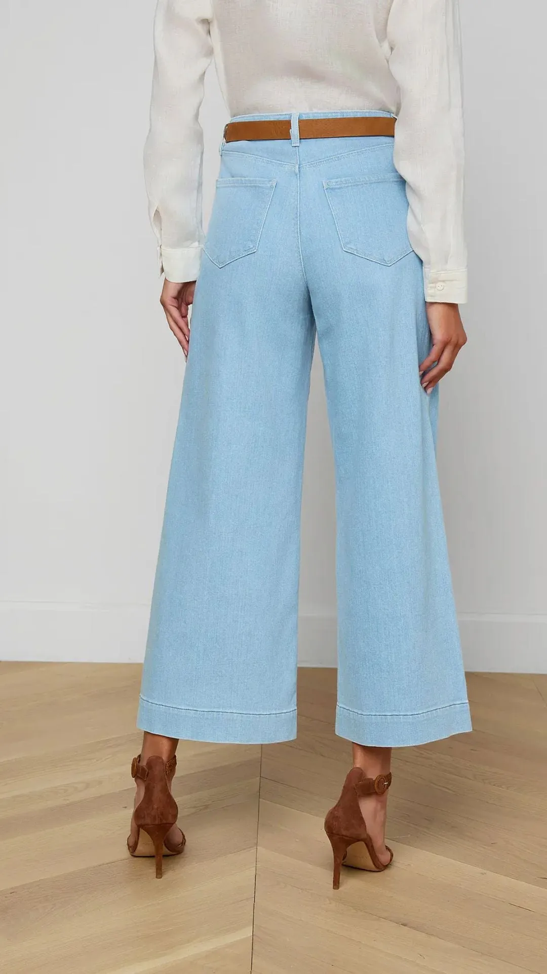 Houston Cropped Wide-Leg Jean sold by Isola Rancho Santa Fe product image thumbnail 5