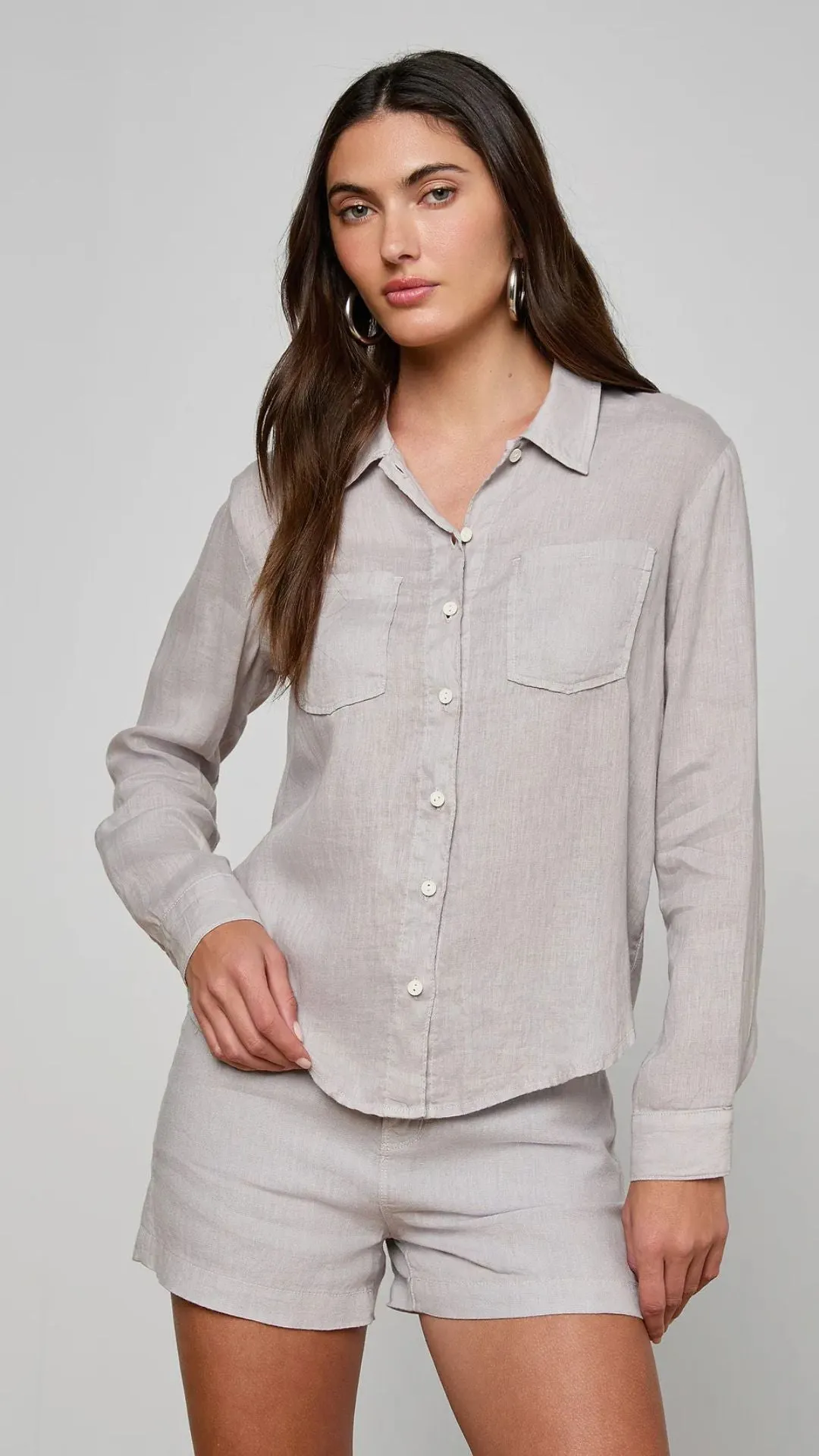 Isla Linen Shirt sold by Isola Rancho Santa Fe product image thumbnail 3