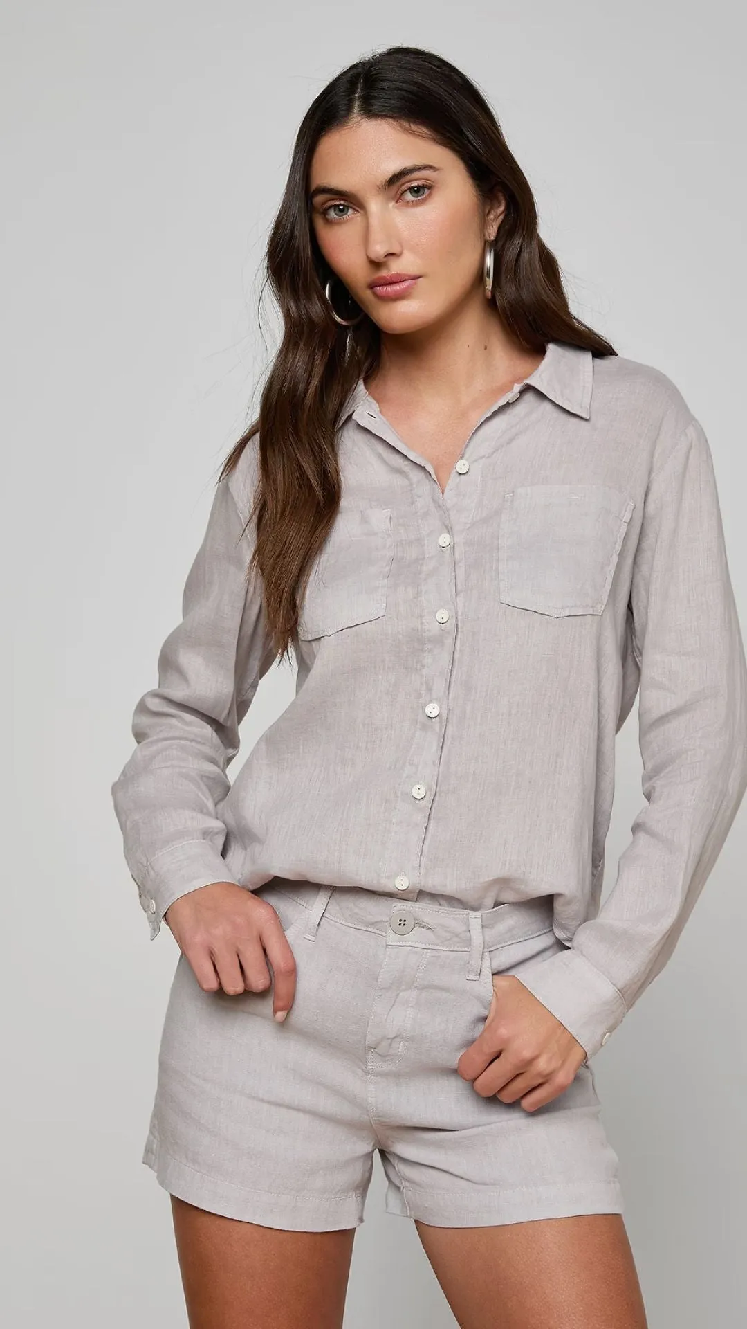 Isla Linen Shirt sold by Isola Rancho Santa Fe product image thumbnail 2
