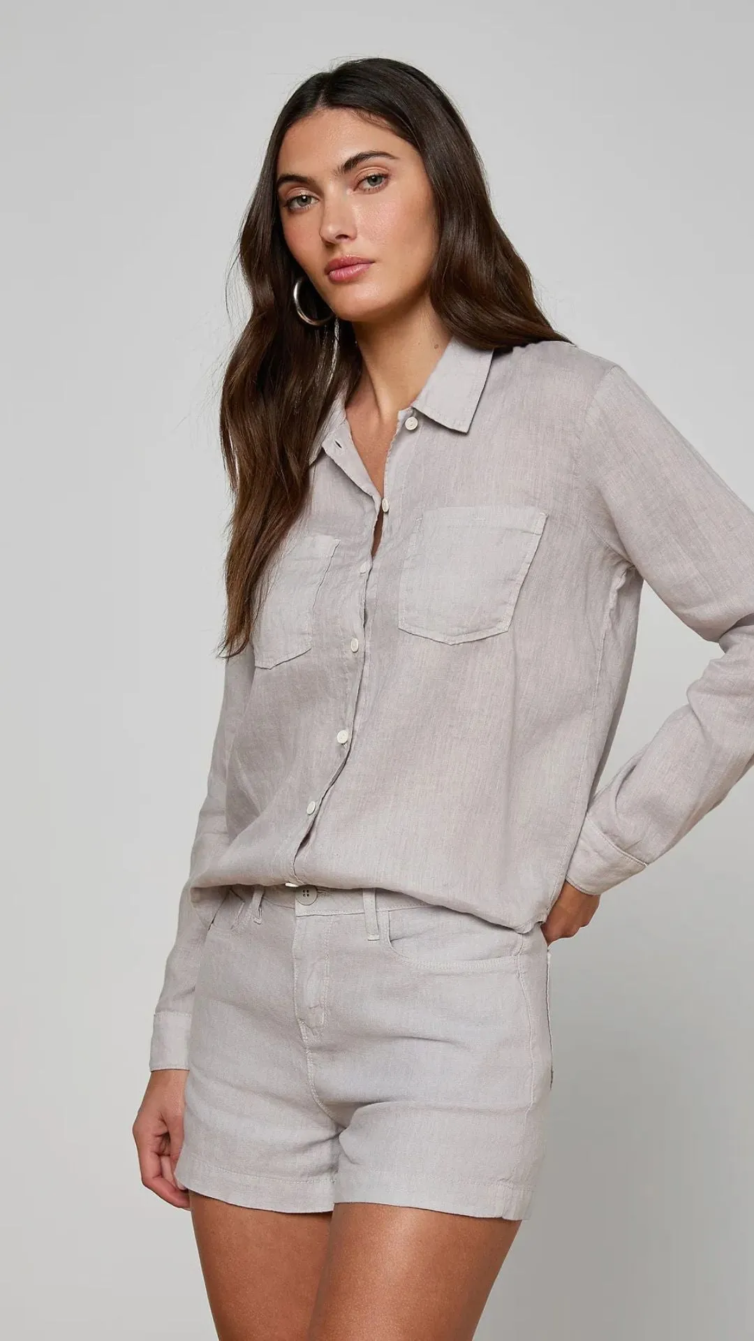 Isla Linen Shirt sold by Isola Rancho Santa Fe product image thumbnail 4