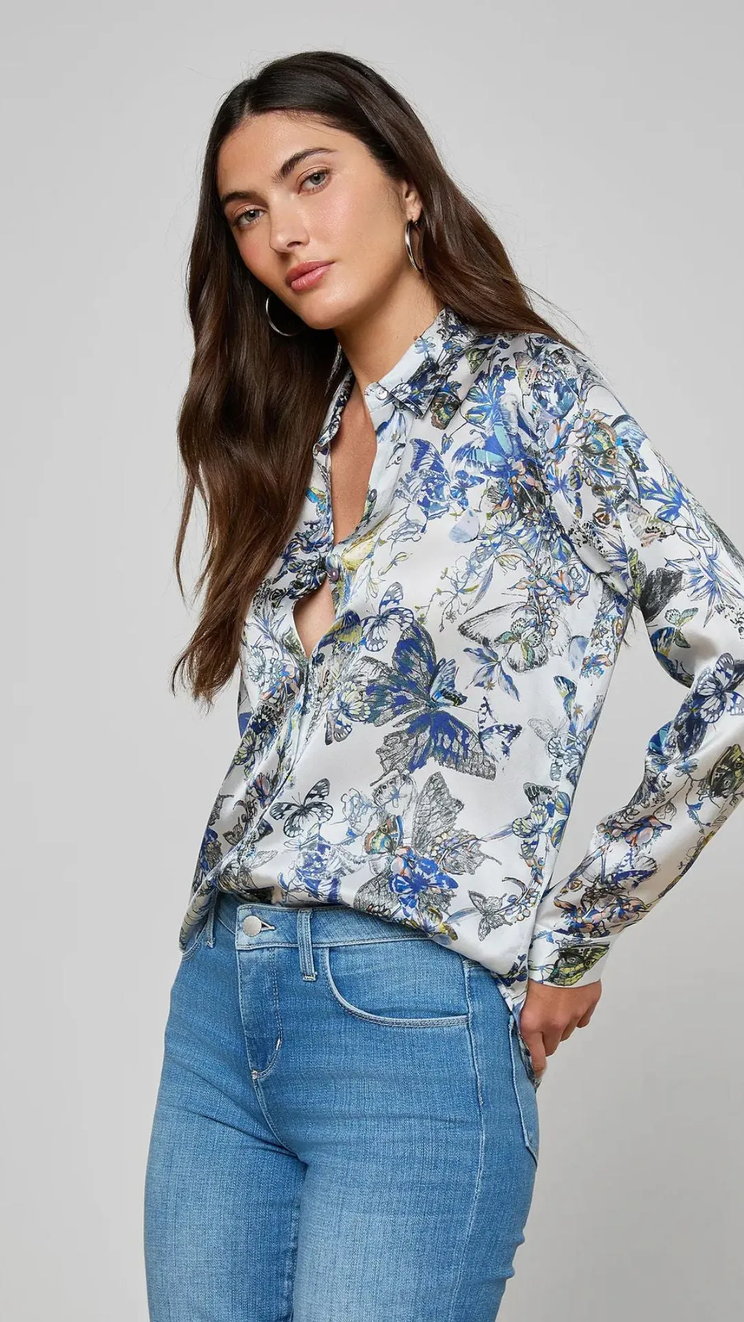 Tyler Silk Blouse sold by Isola Rancho Santa Fe product image thumbnail 4