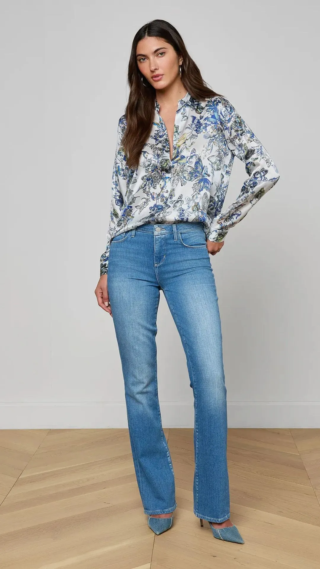 Tyler Silk Blouse sold by Isola Rancho Santa Fe