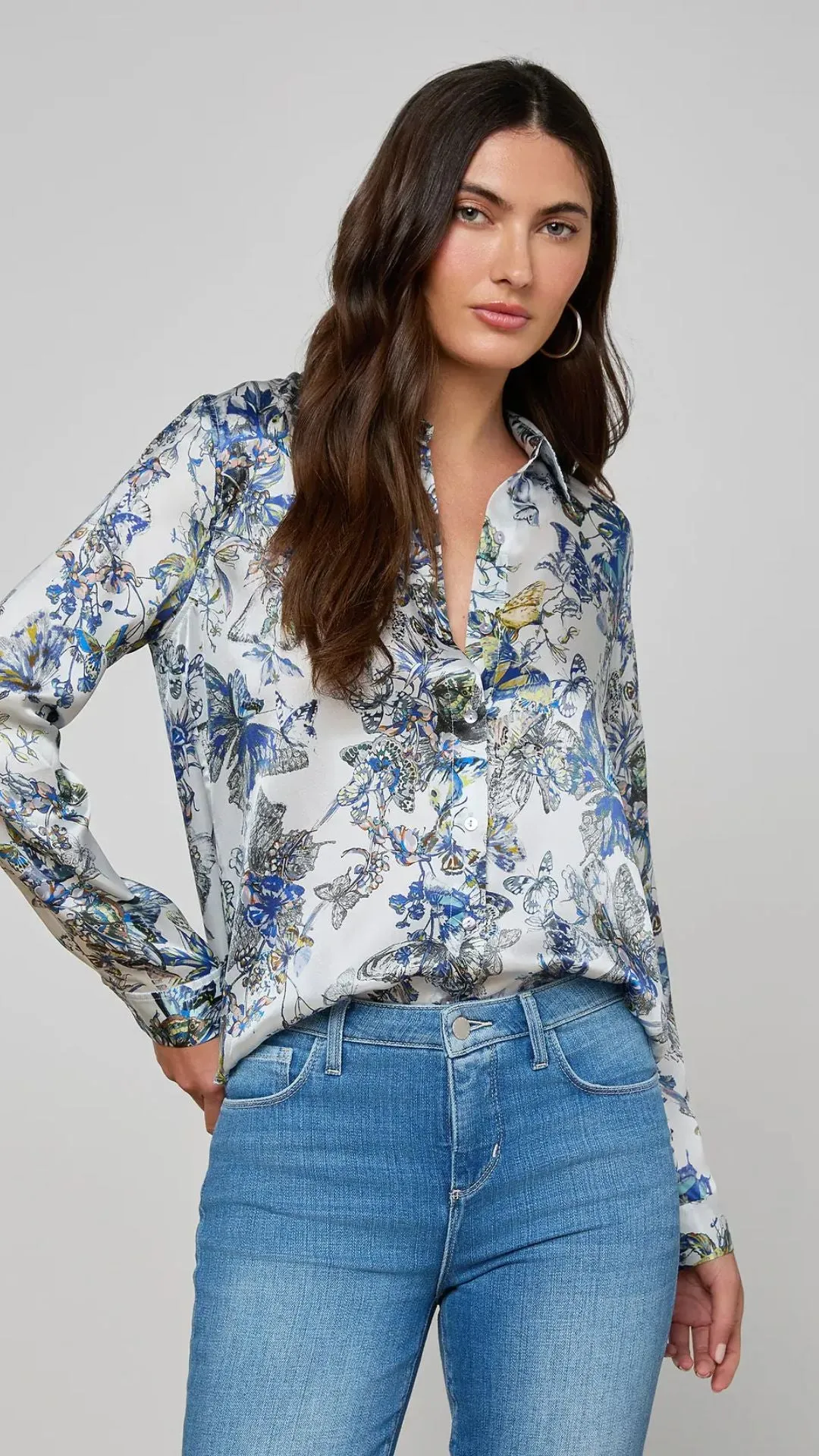 Tyler Silk Blouse sold by Isola Rancho Santa Fe product image thumbnail 2