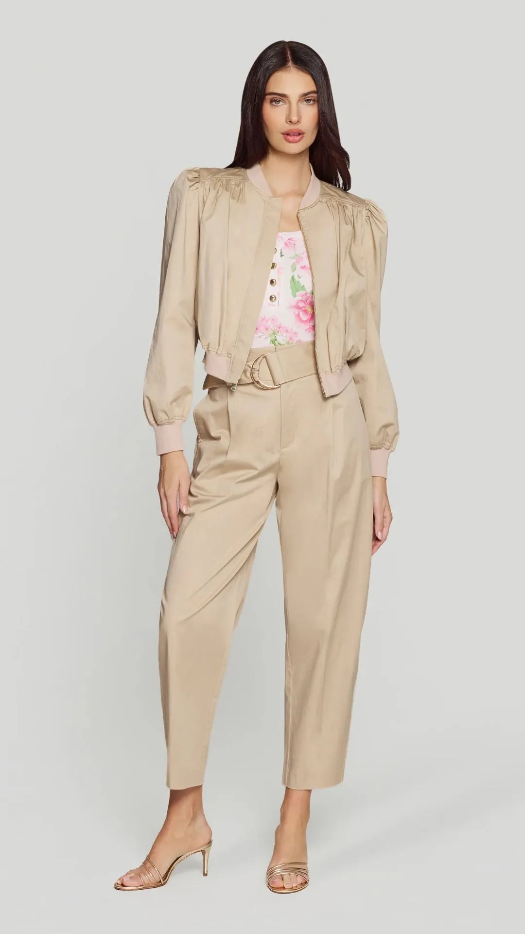 Sariah Cotton Sateen Bomber sold by Isola Rancho Santa Fe product image thumbnail 4