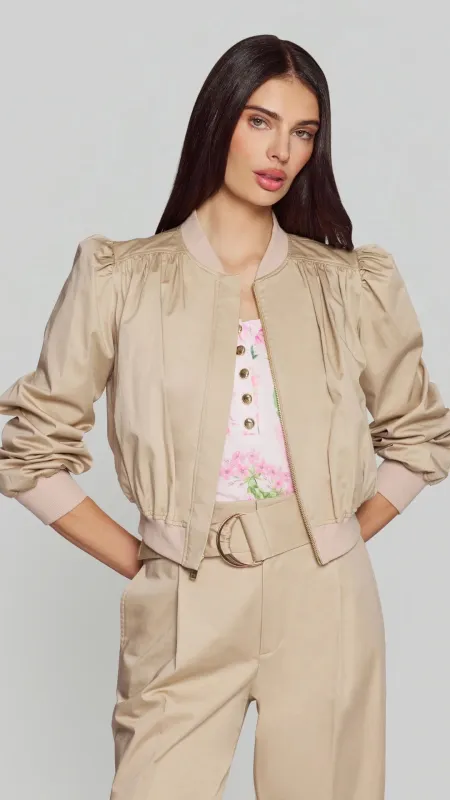 Sariah Cotton Sateen Bomber made by Generation Love