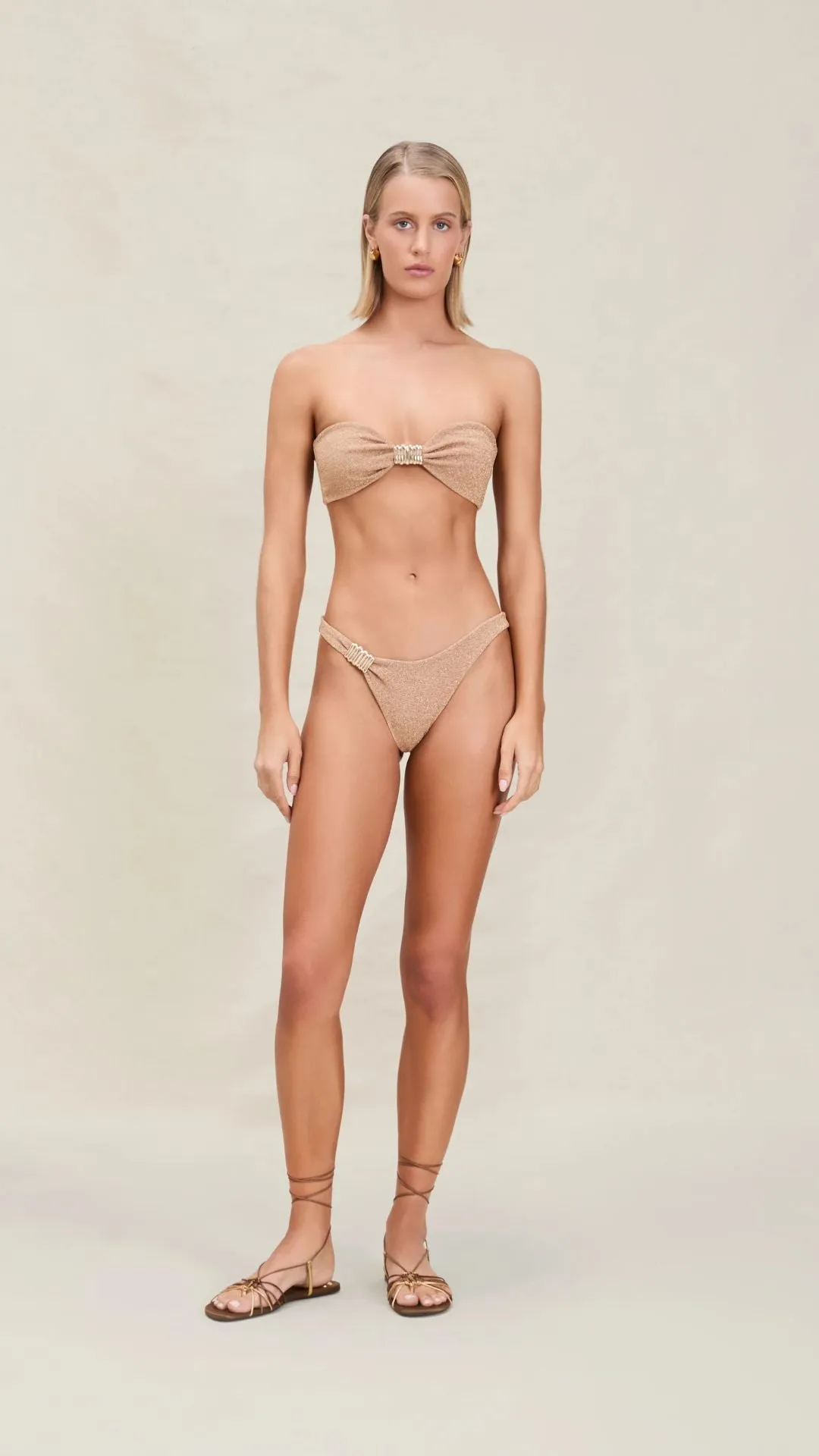 Helen Bottom Gold Shimmer sold by Isola Rancho Santa Fe product image thumbnail 2