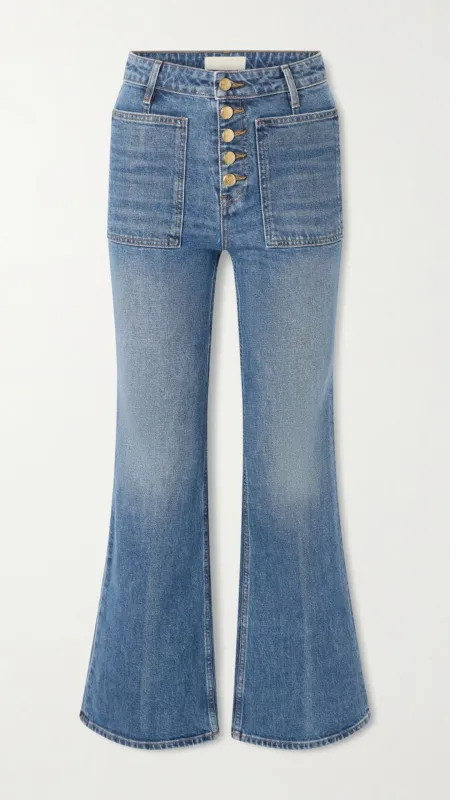 Stretch Lou Kick Flare made by Ulla Johnson