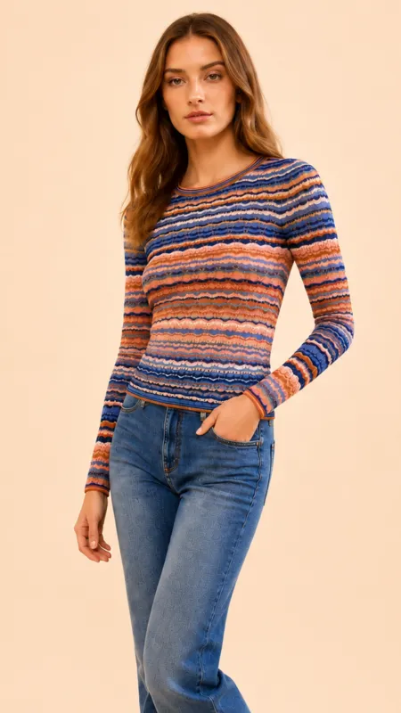 Lunaire Knit Top made by Ulla Johnson