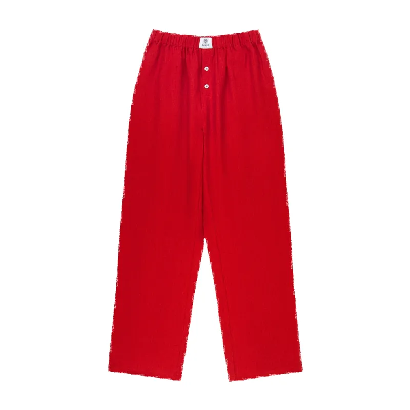 Linen Boxer Pants sold by Parke Official