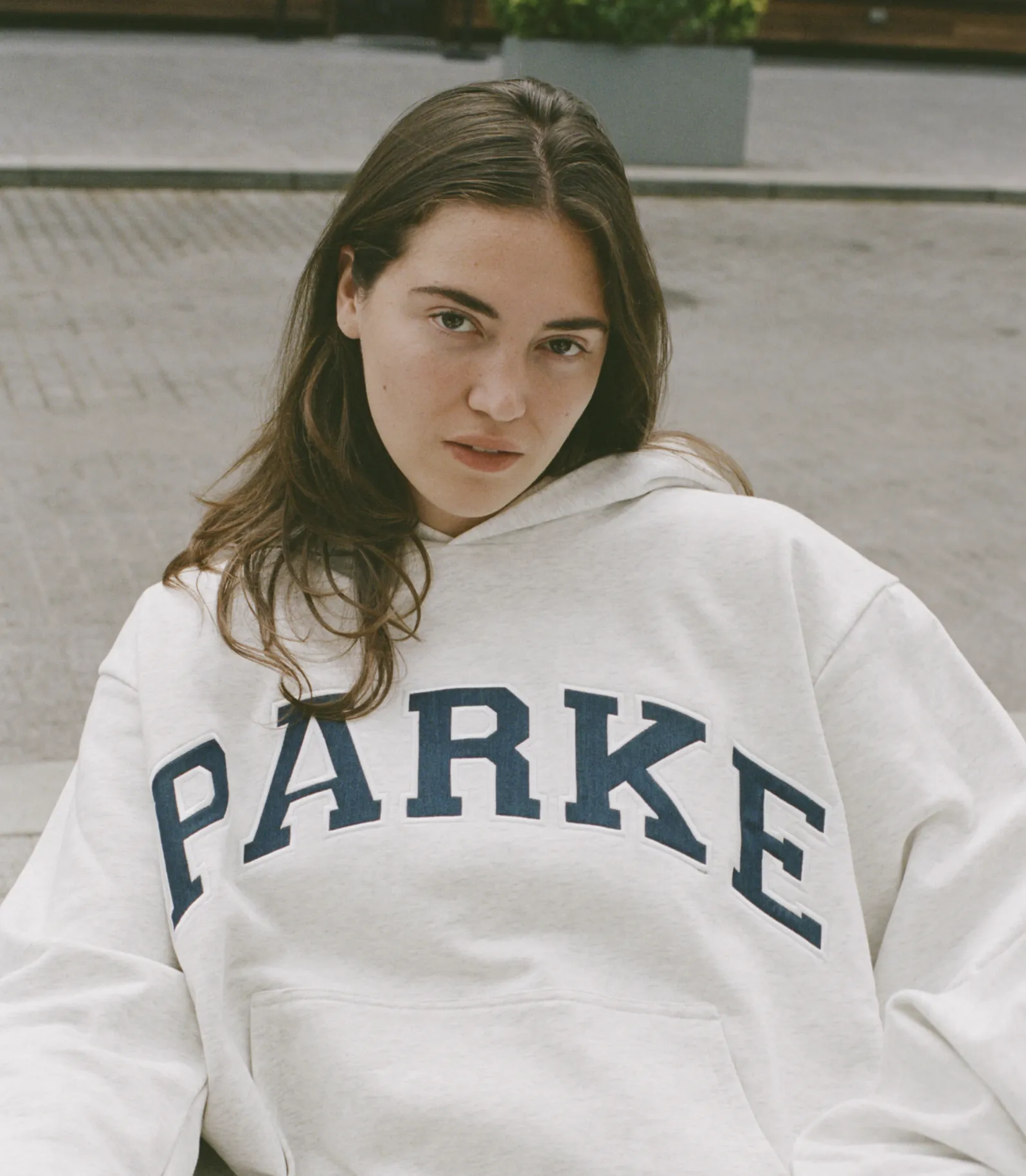 Varsity Hoodie Sweatshirt sold by Parke Official product image thumbnail 2