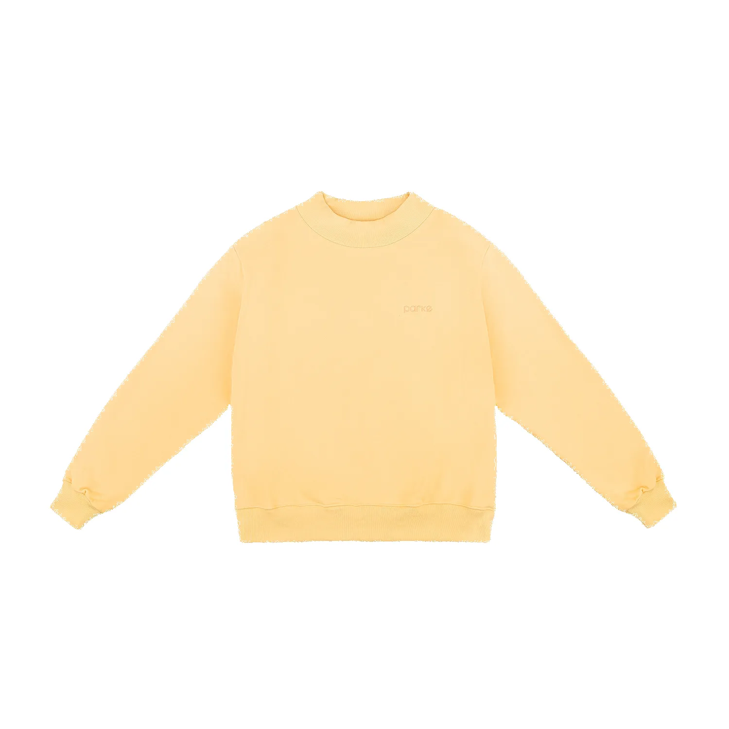 Embroidered Mockneck Sweatshirt sold by Parke Official