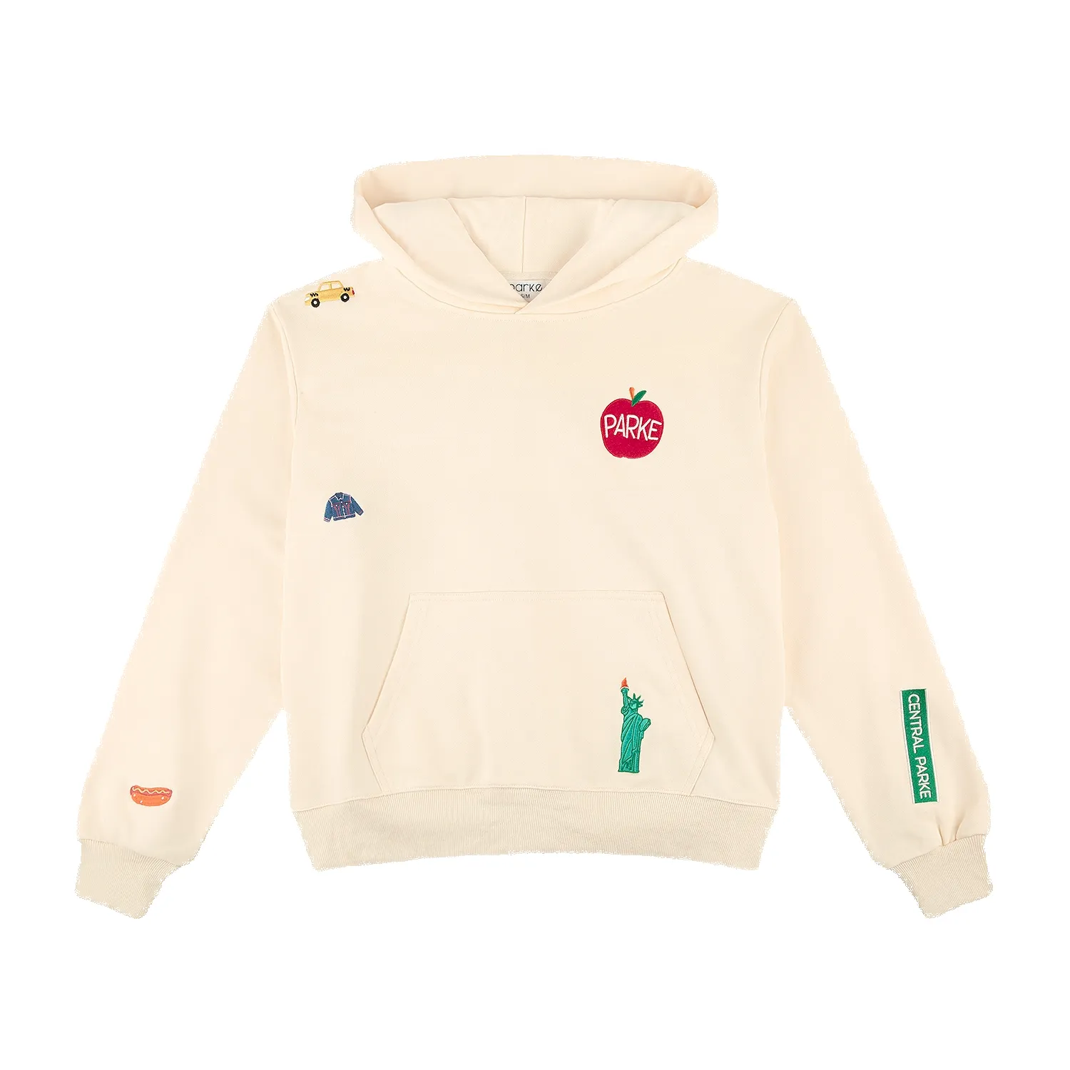 NYC Embroidered Hoodie Sweatshirt sold by Parke Official