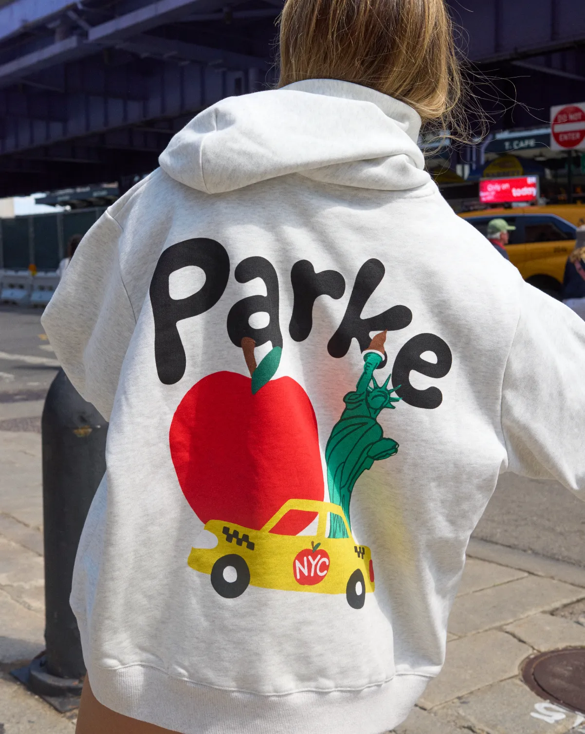 NYC Logo Hoodie Sweatshirt sold by Parke Official product image thumbnail 3