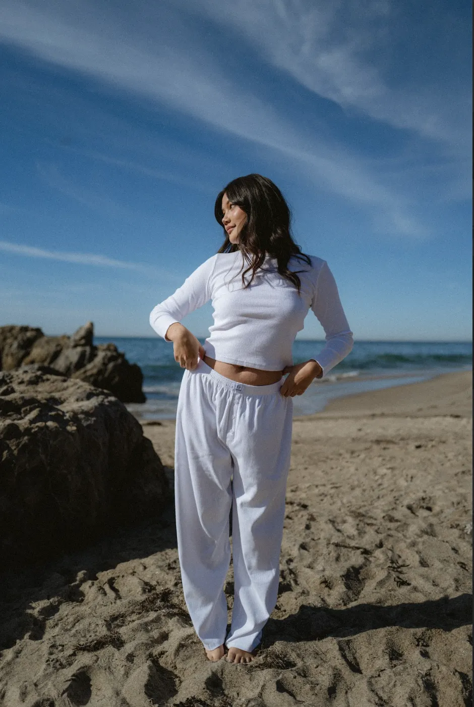 Ribbed Long Sleeve sold by Parke Official product image thumbnail 4