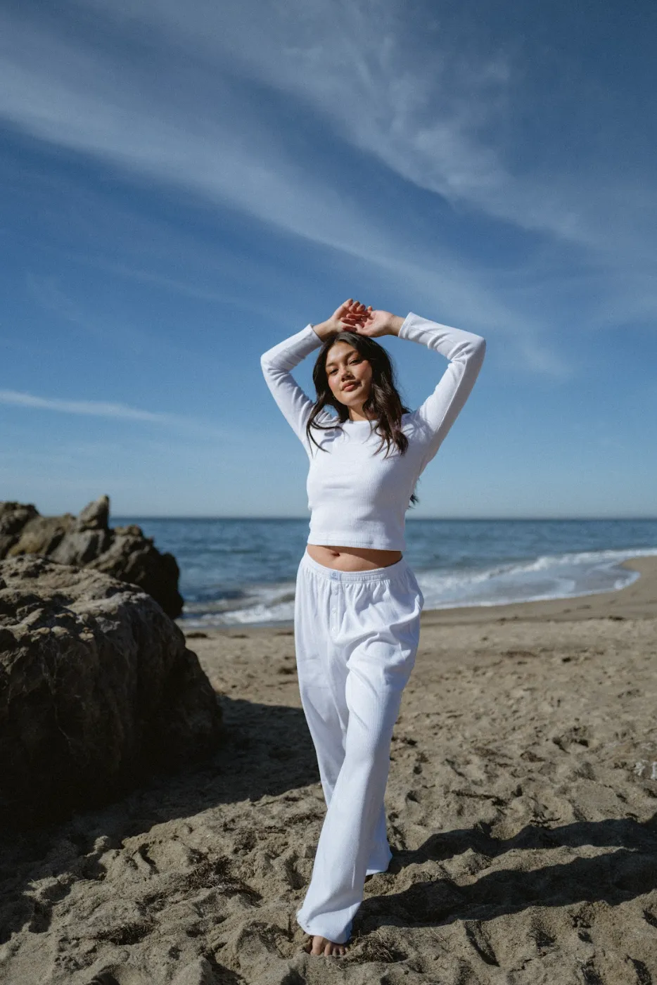 Ribbed Long Sleeve sold by Parke Official product image thumbnail 3