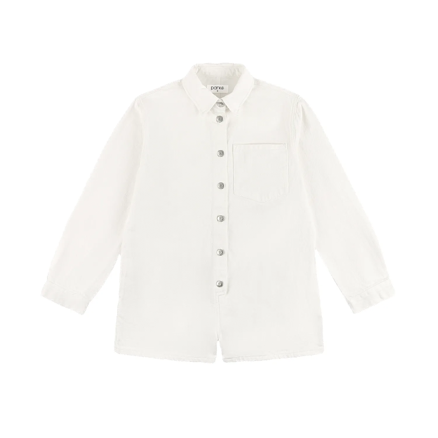 Long Sleeve Denim Romper sold by Parke Official product image thumbnail 2