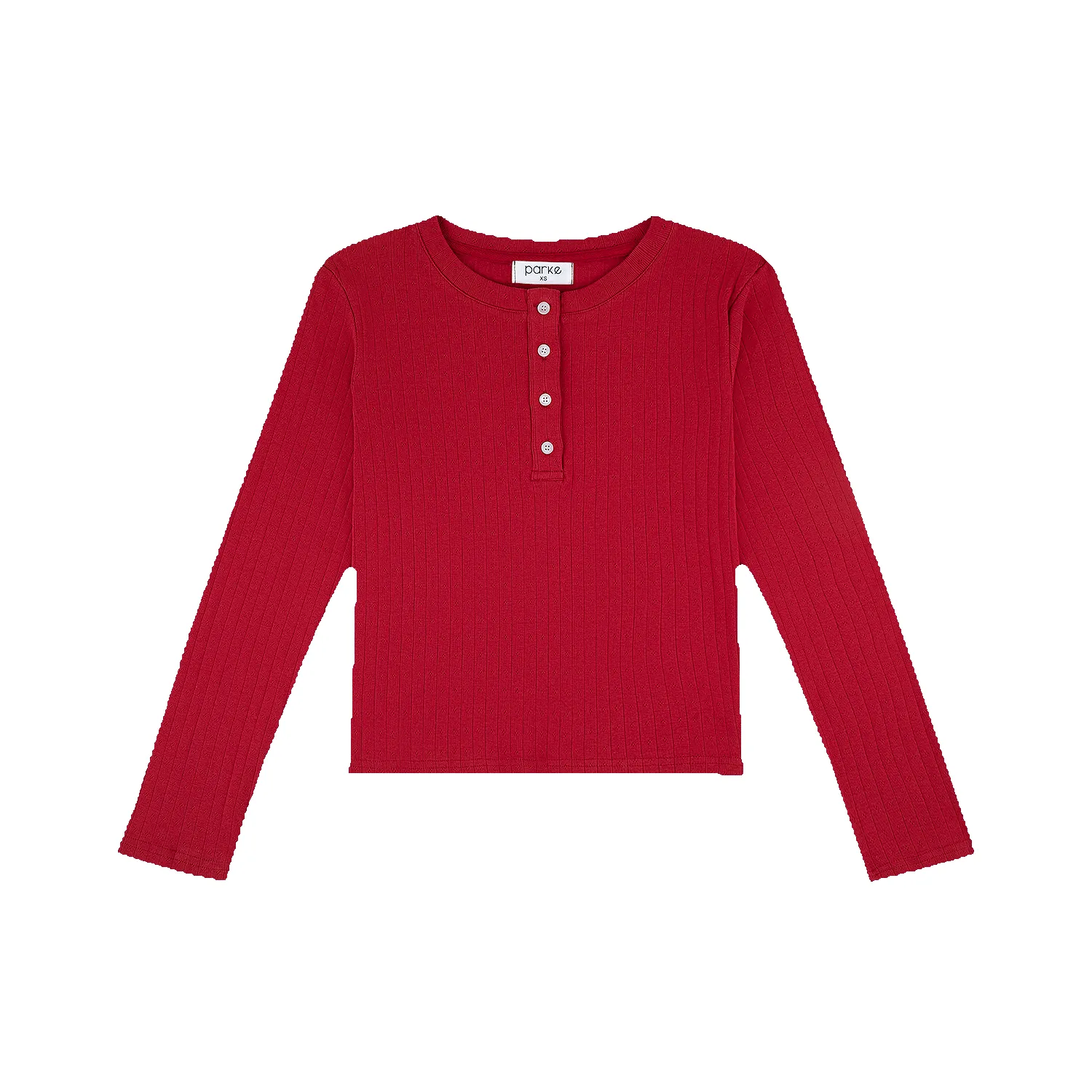 Pointelle Henley sold by Parke Official product image thumbnail 3