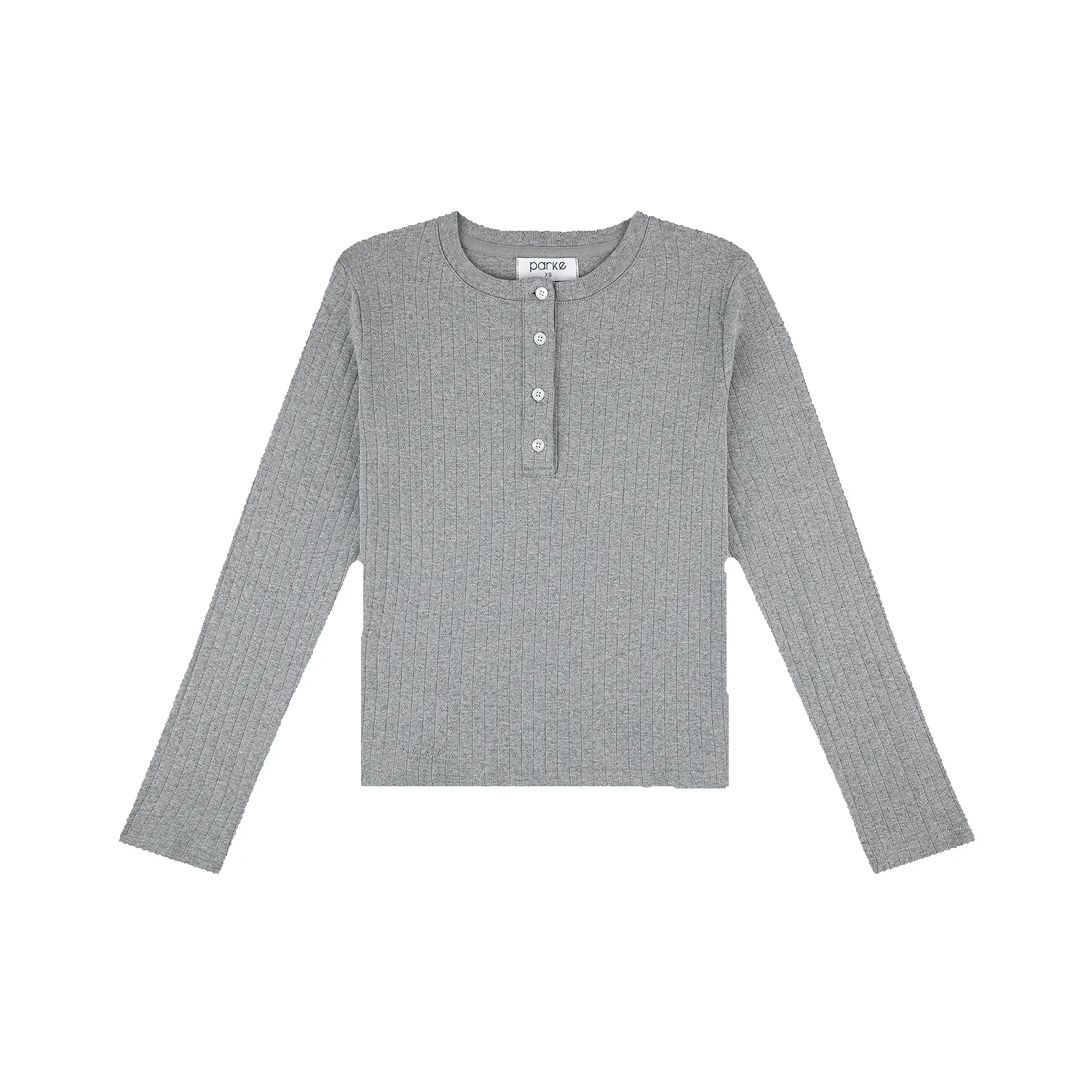 Pointelle Henley sold by Parke Official product image thumbnail 2