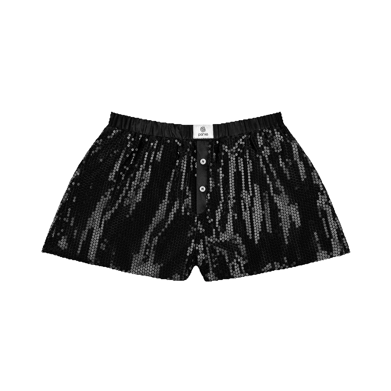 Sequin Mini Boxer Shorts sold by Parke Official