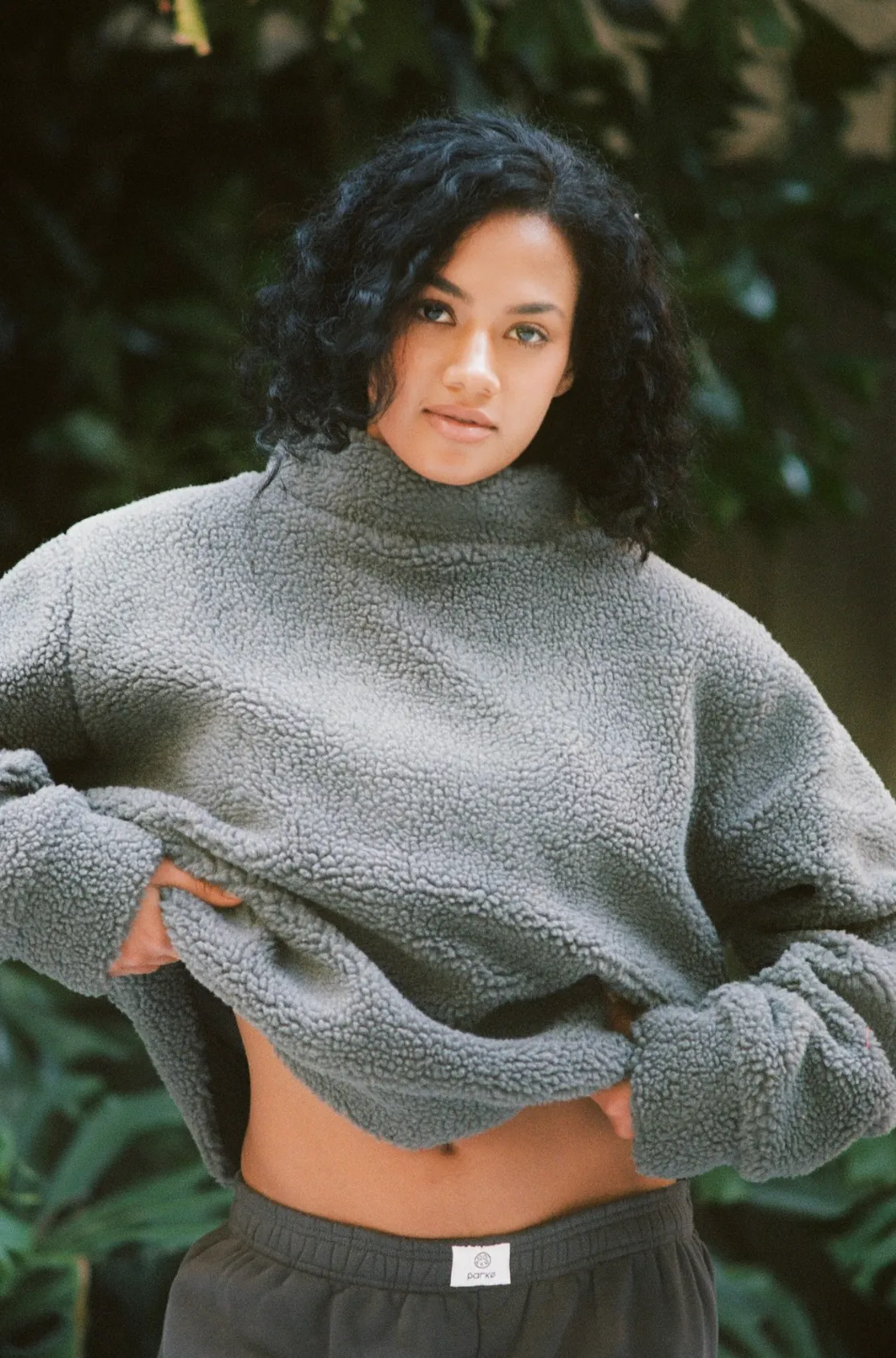 Fleece Teddy Mockneck sold by Parke Official product image thumbnail 4