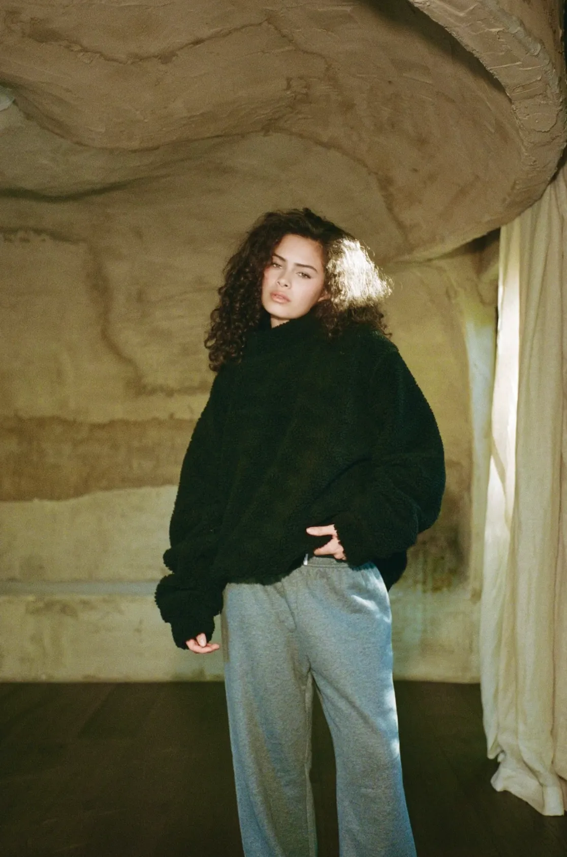 Fleece Teddy Mockneck sold by Parke Official product image thumbnail 5