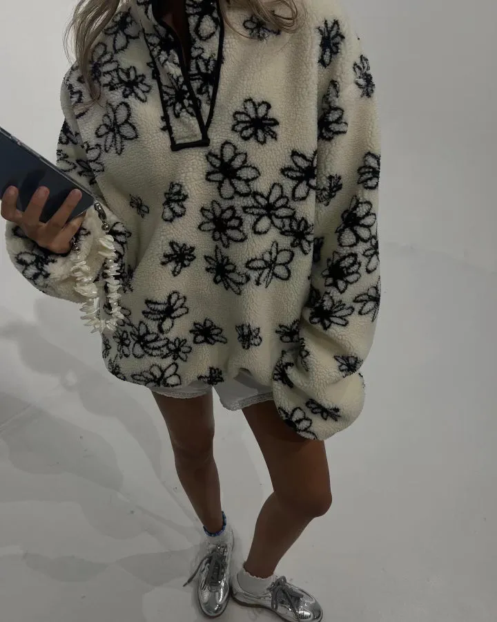 Floral Pullover Fleece sold by Parke Official product image thumbnail 3