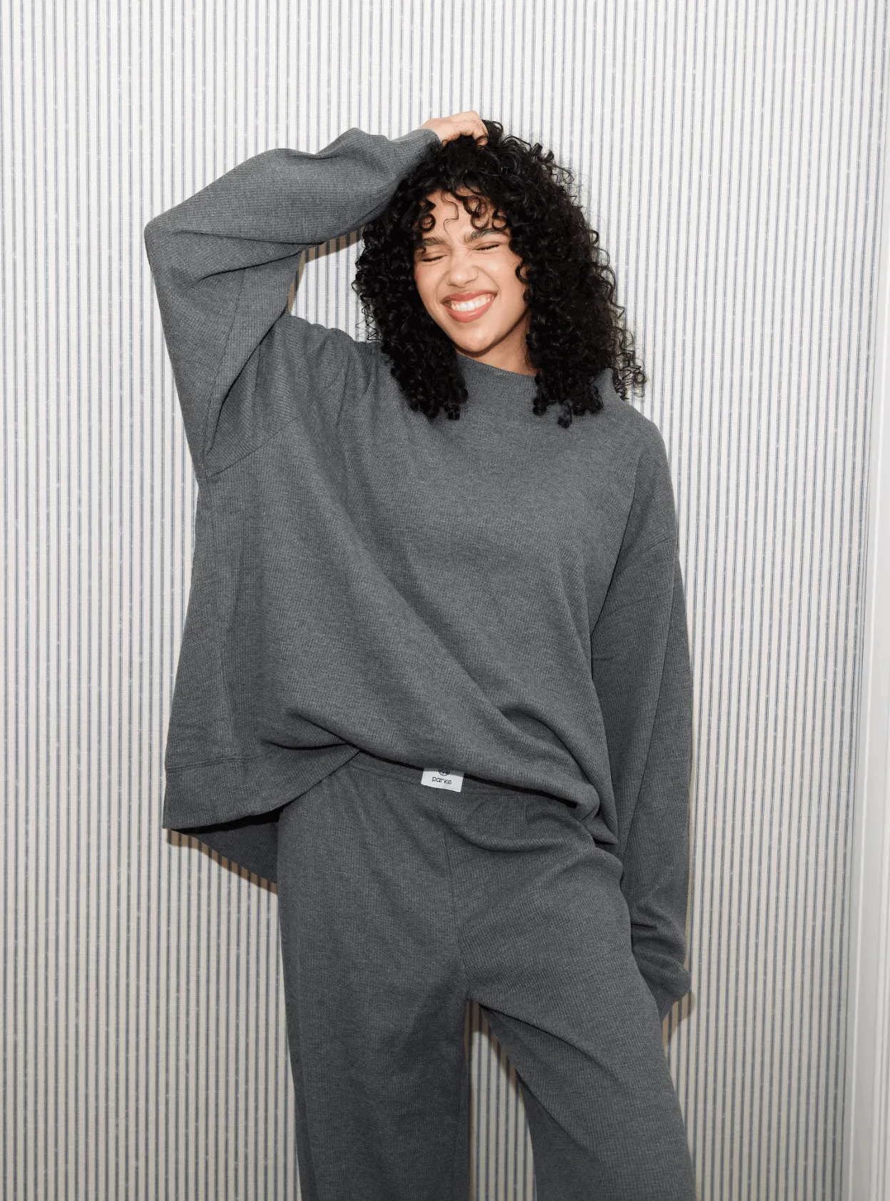 Waffle Mockneck sold by Parke Official product image thumbnail 2