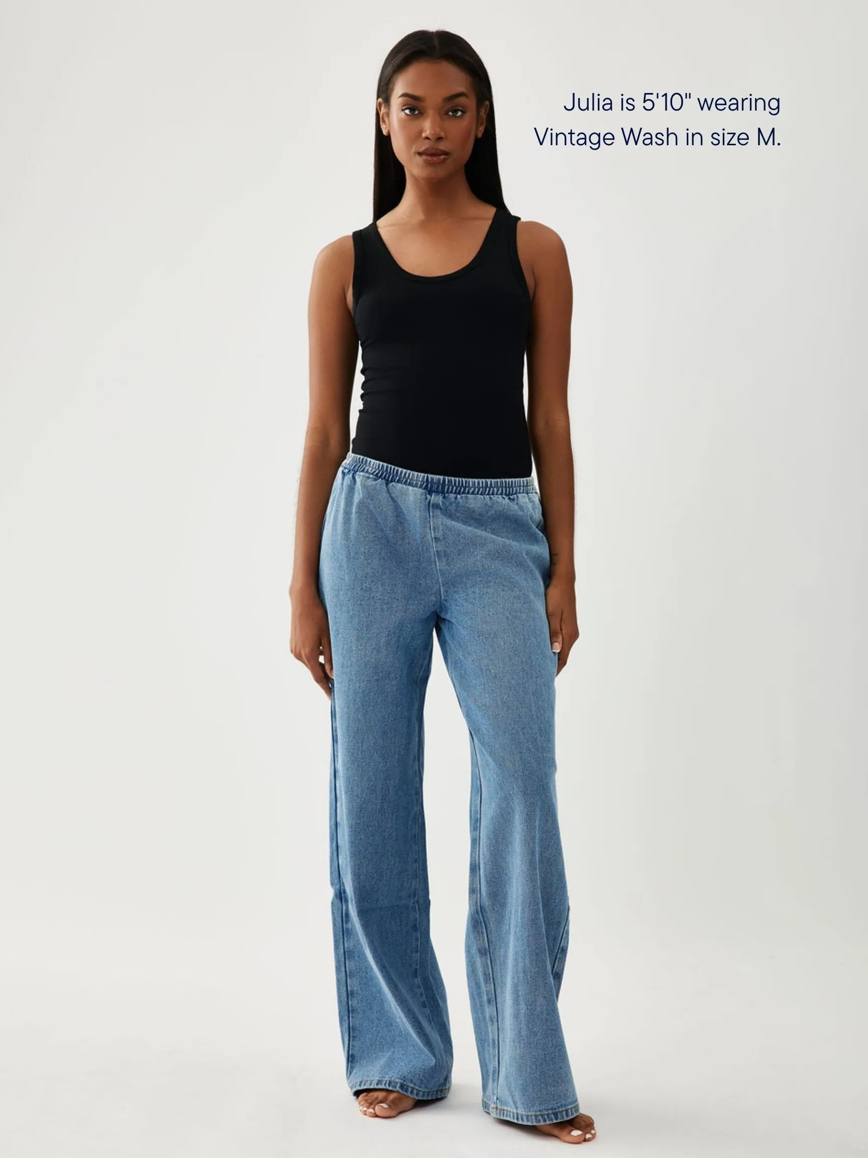Elastic Denim Pant sold by Parke Official product image thumbnail 2