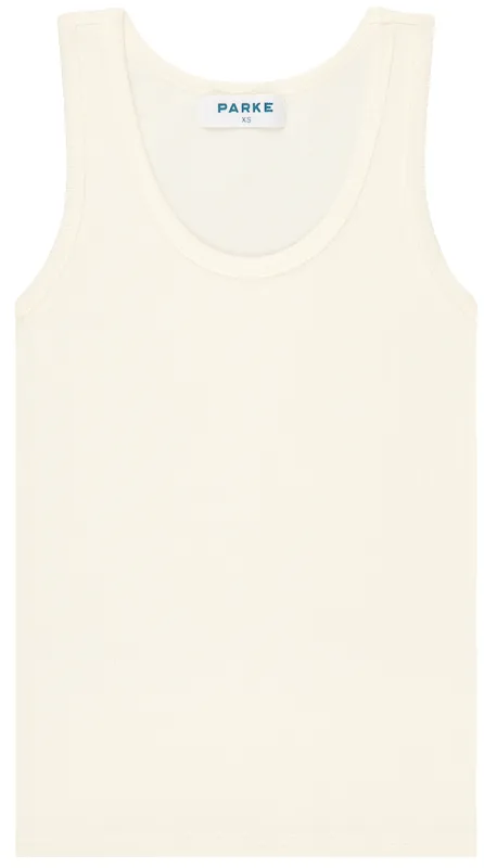 Bridal Pointelle Tank sold by Parke Official