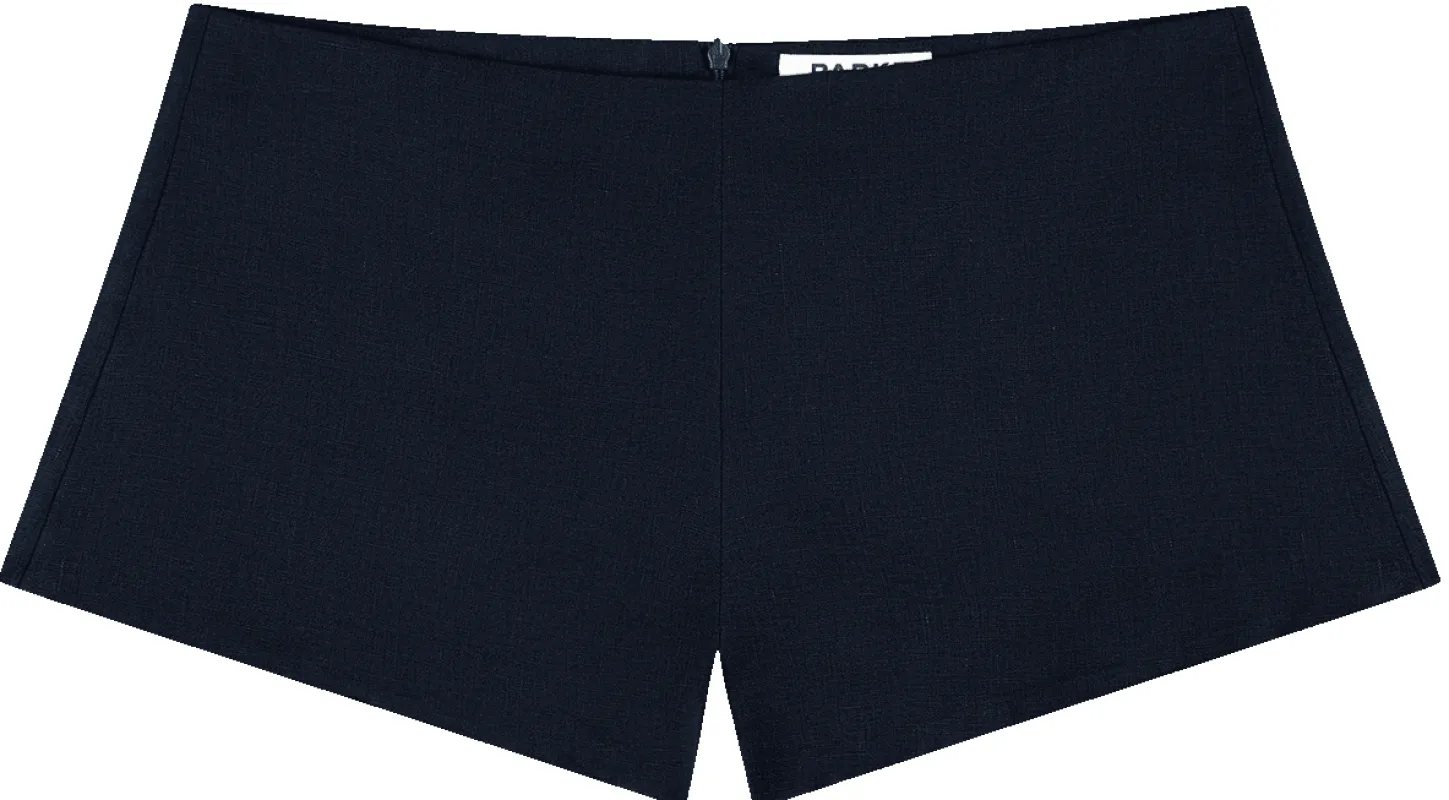 Linen Mini Short sold by Parke Official