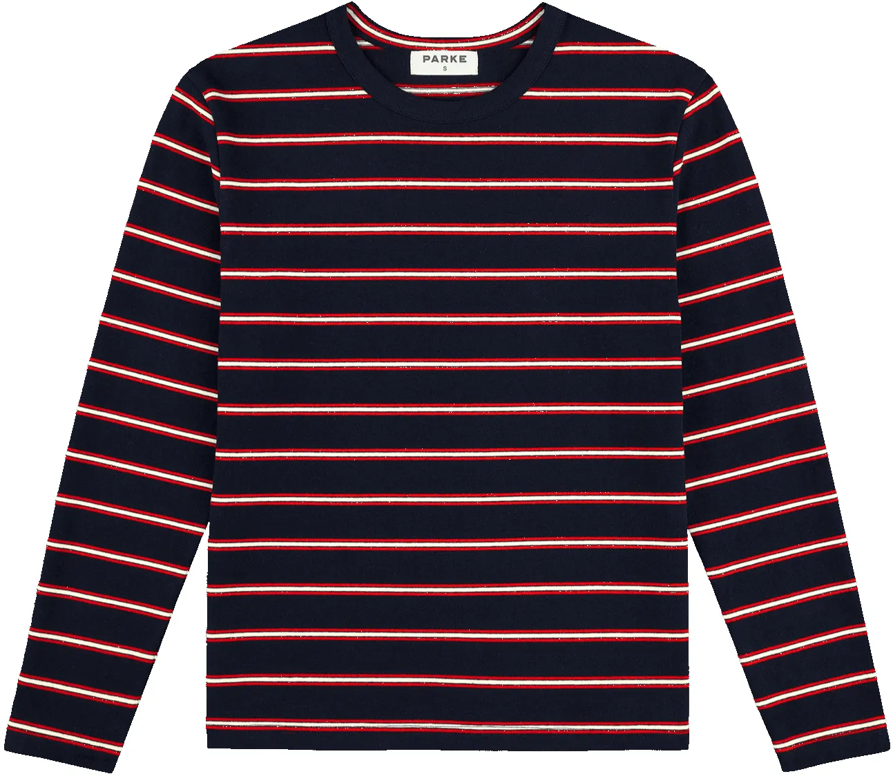 Long Sleeve Striped Tee sold by Parke Official product image thumbnail 3