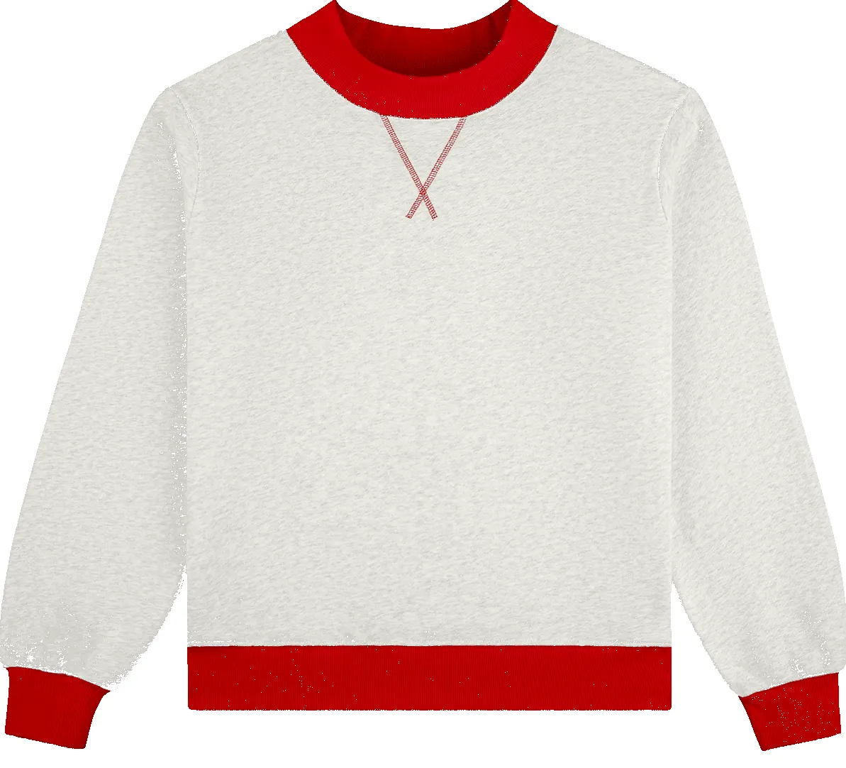 Two Tone Classic Mockneck sold by Parke Official