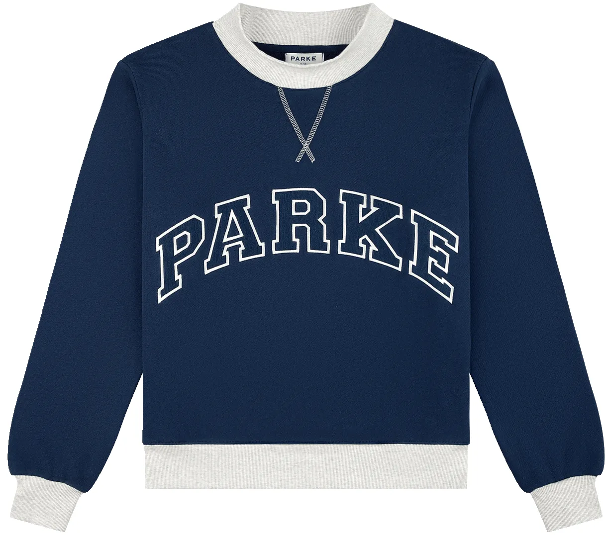 Two Tone Varsity Mockneck sold by Parke Official product image thumbnail 4