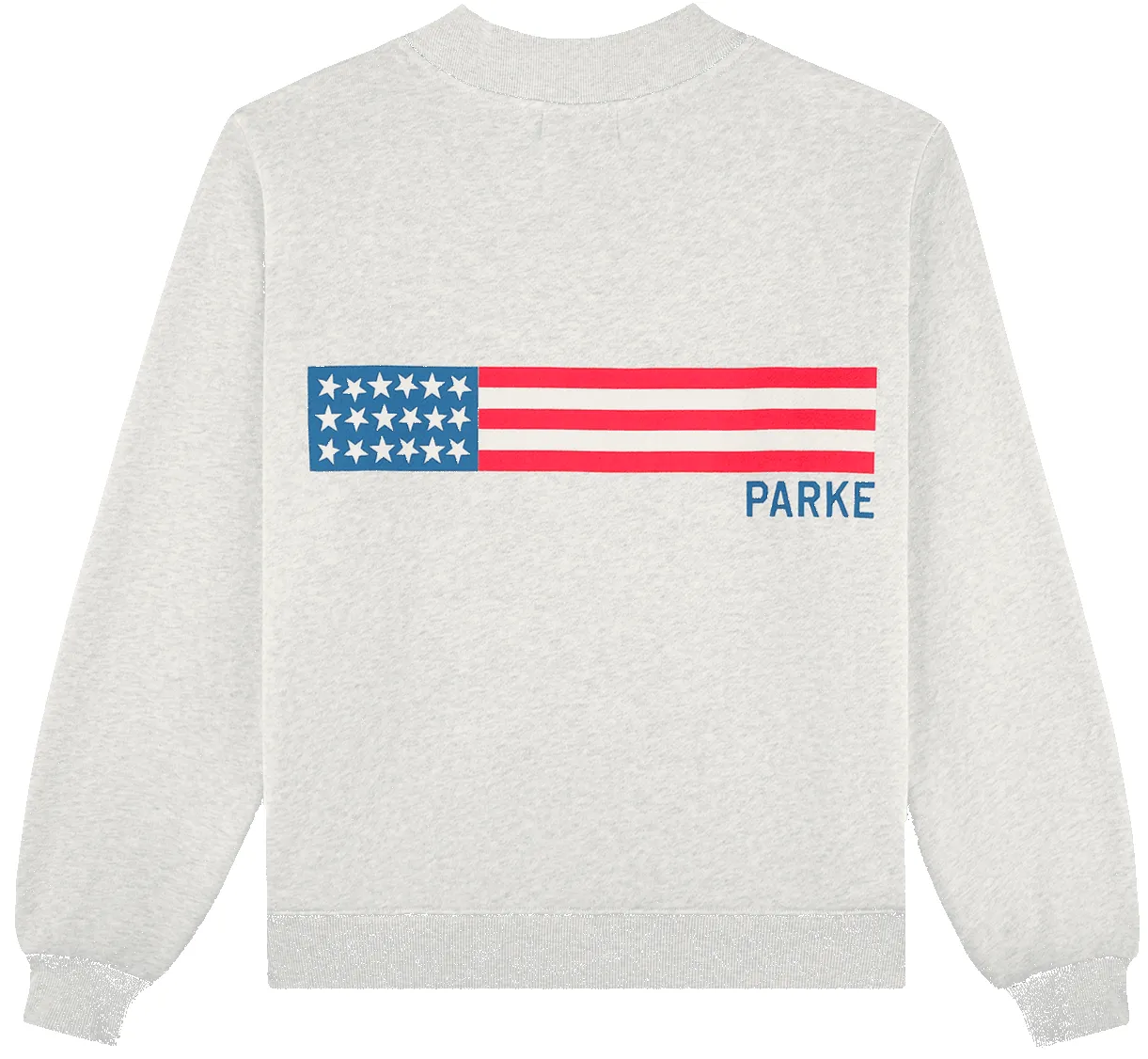 Stars + Stripes Mockneck sold by Parke Official