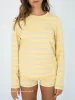 Long Sleeve Striped Tee sold by Parke Official