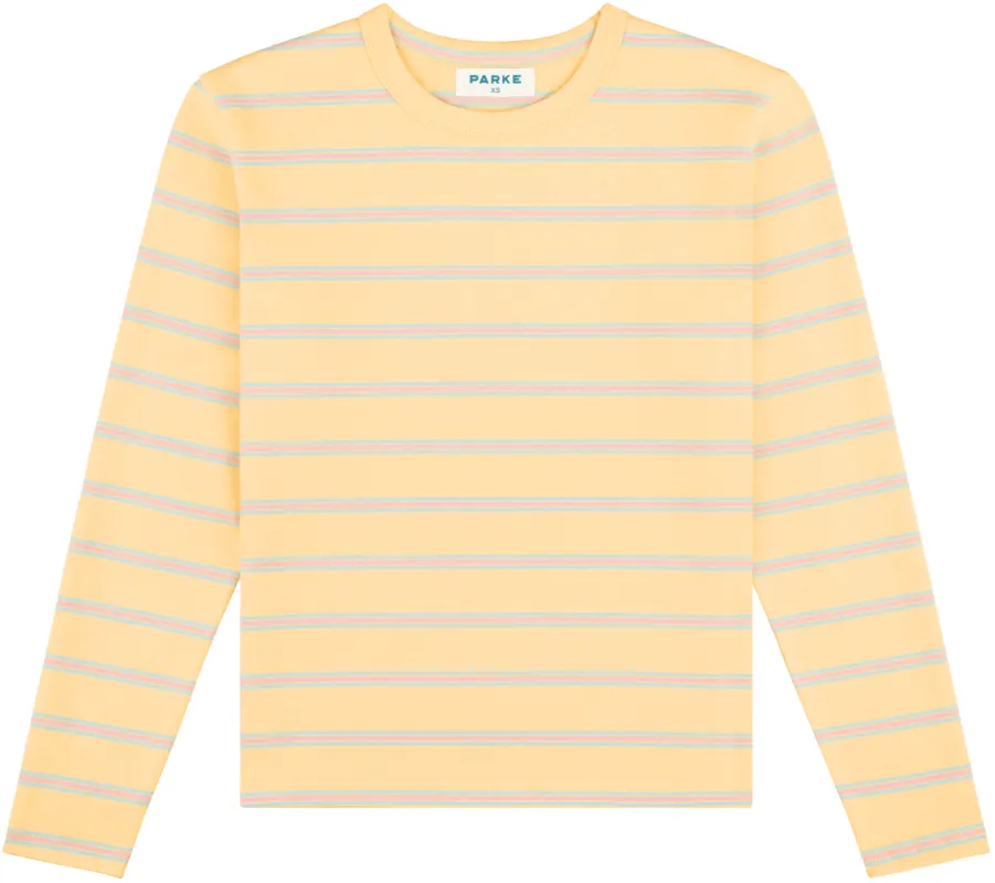 Long Sleeve Striped Tee sold by Parke Official