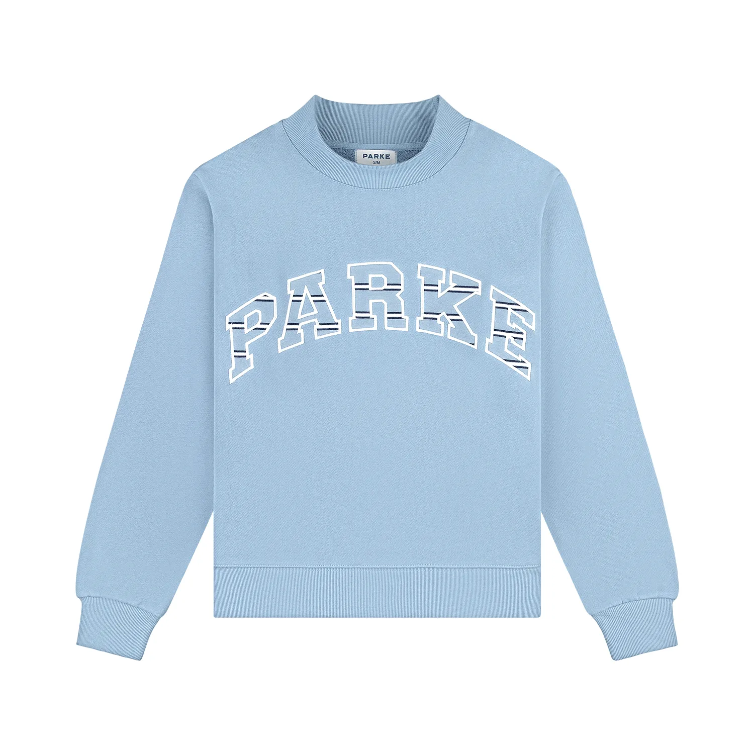Maggie & Emma Heritage Varsity Mockneck sold by Parke Official