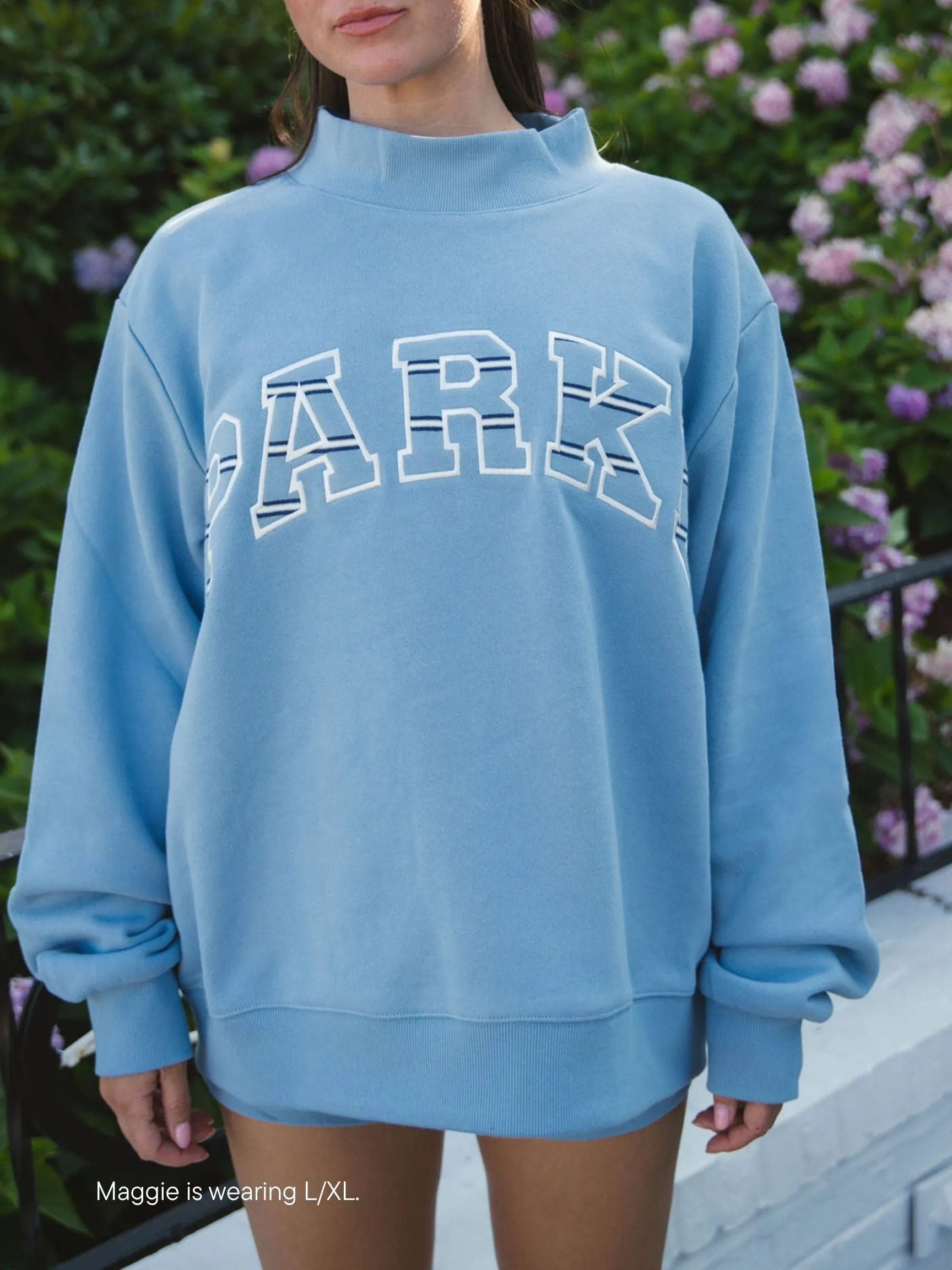 Maggie & Emma Heritage Varsity Mockneck sold by Parke Official product image thumbnail 2