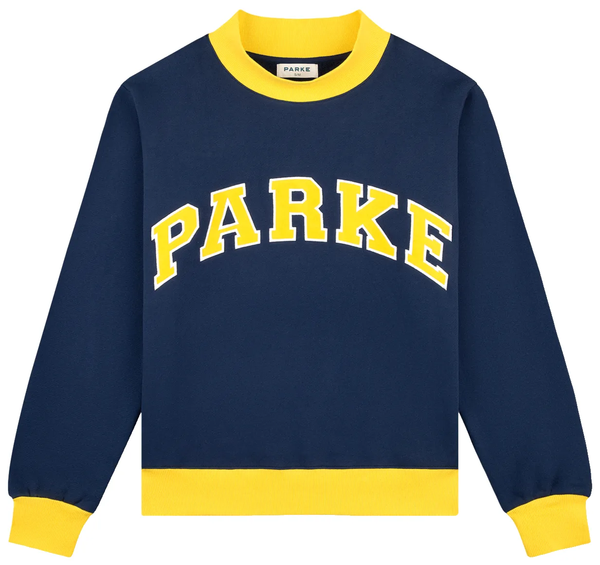 Back to School Two Tone Varsity Mockneck sold by Parke Official