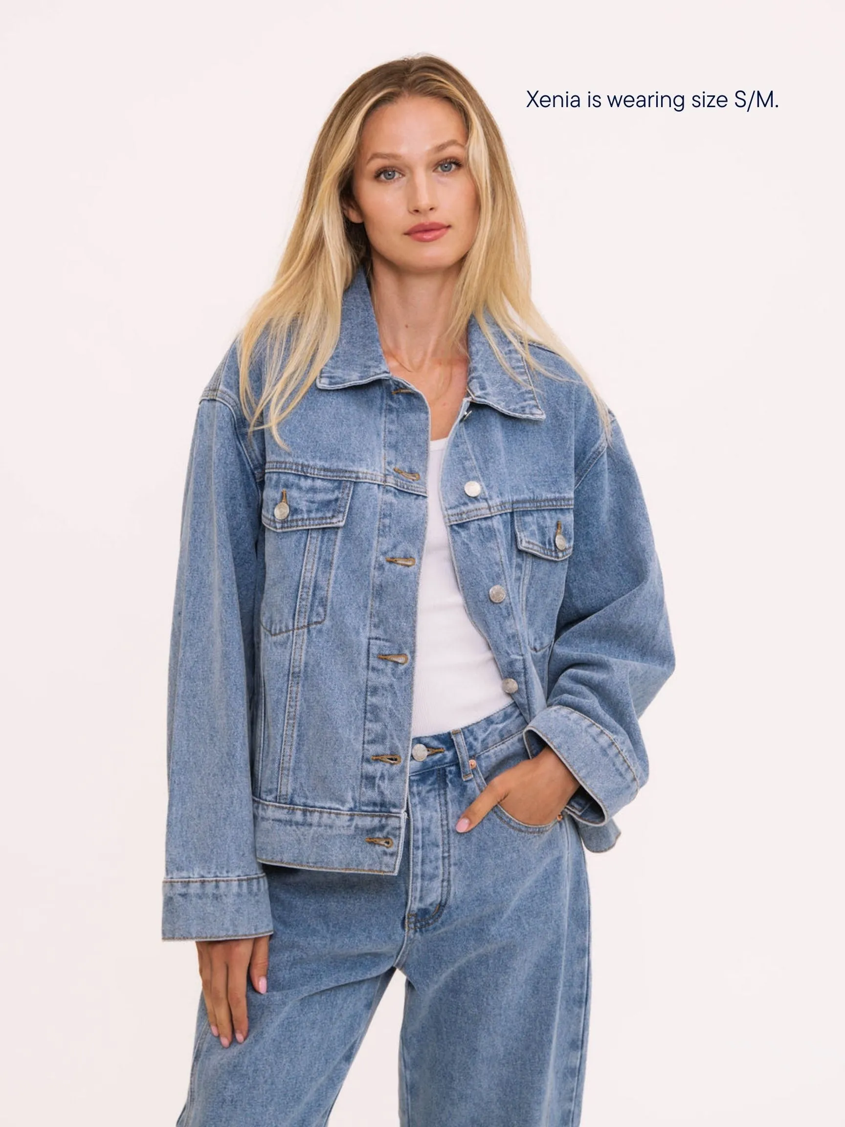 Parke x SCL Oversized Jean Jacket sold by Parke Official product image thumbnail 4