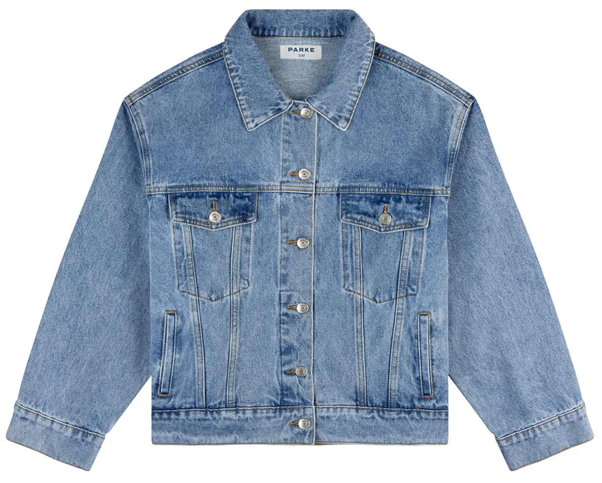 Parke x SCL Oversized Jean Jacket sold by Parke Official product image thumbnail 3