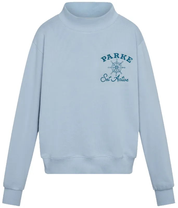 Parke x SET Sail Graphic Mockneck sold by Parke Official