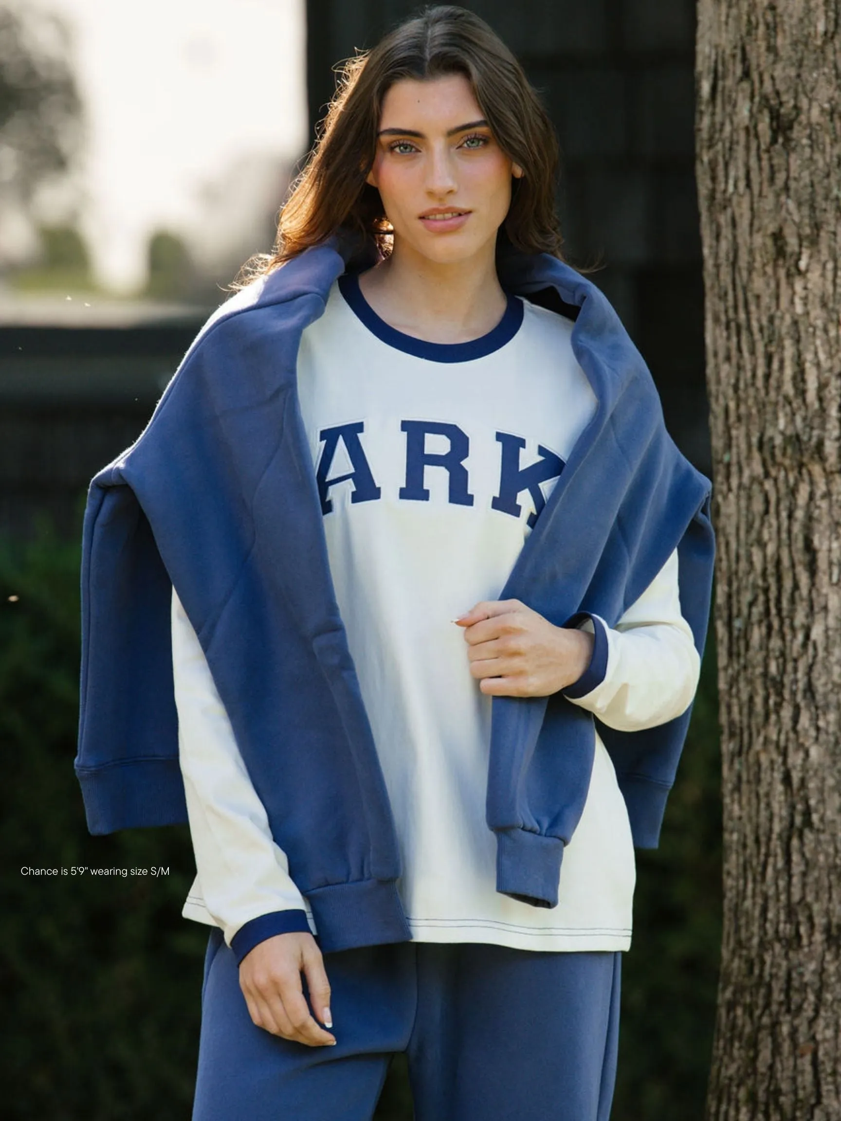 Hometown Varsity Long Sleeve T-Shirt sold by Parke Official product image thumbnail 5