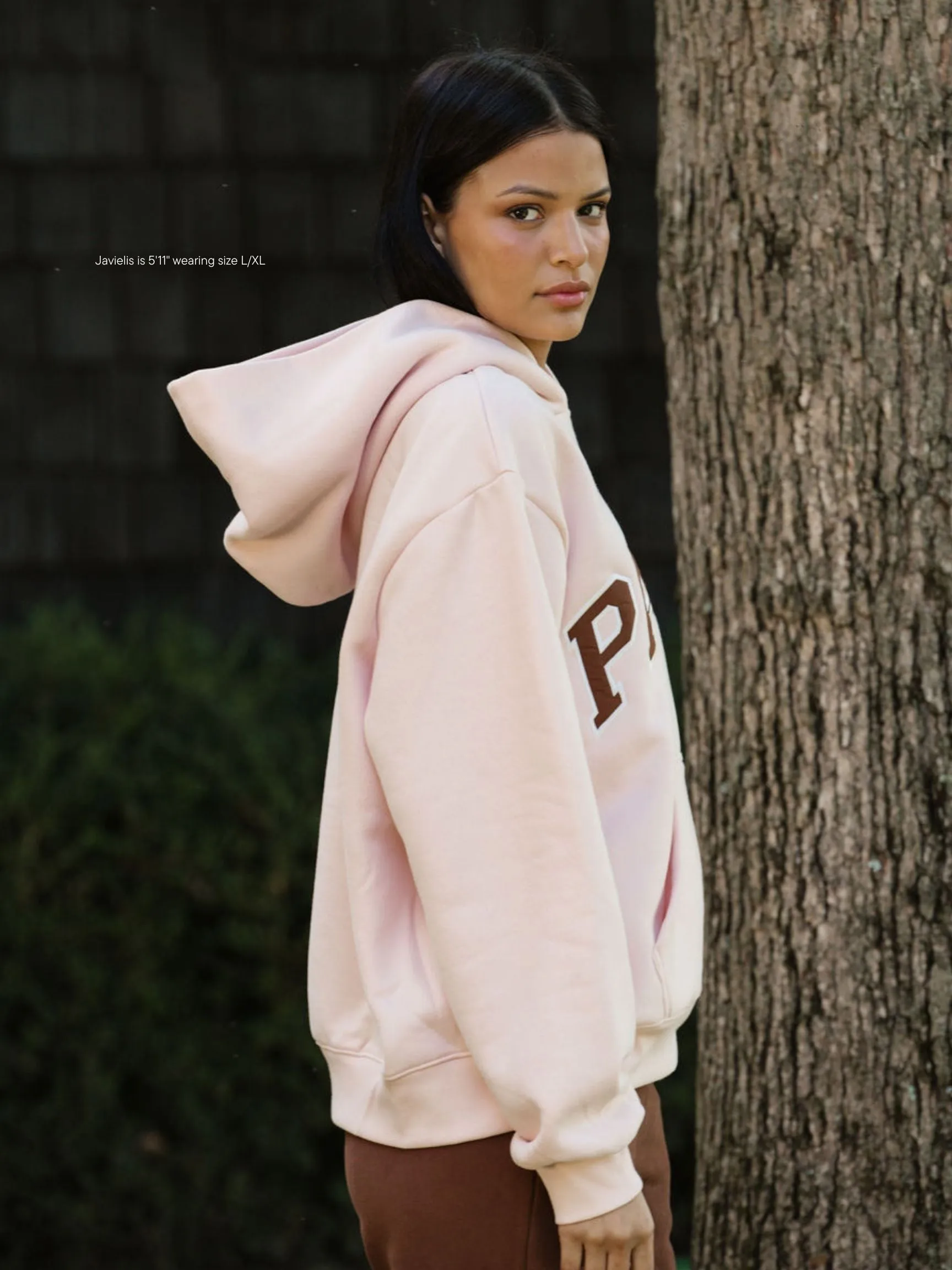 Varsity Hoodie - Rose Mocha sold by Parke Official product image thumbnail 3