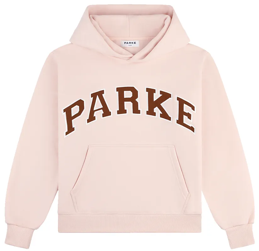 Varsity Hoodie - Rose Mocha sold by Parke Official