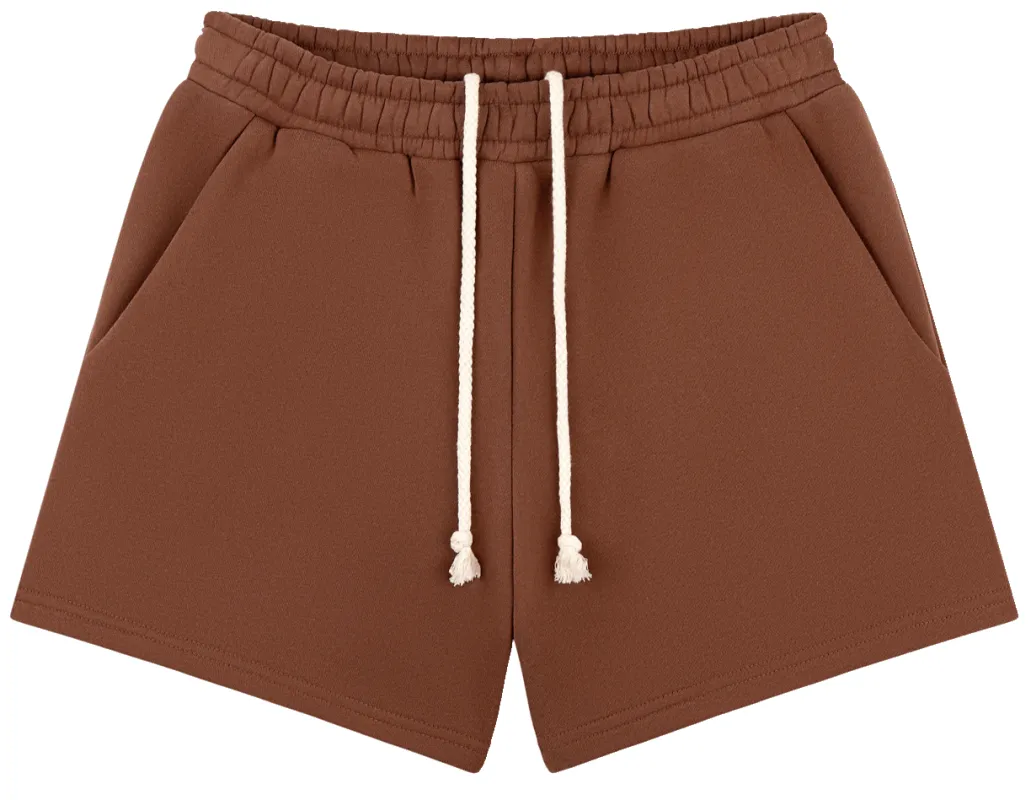 Lounge Sweatshorts - Mocha sold by Parke Official