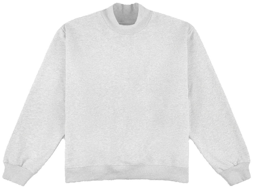 Turtleneck Sweatshirt - Classic Grey sold by Parke Official