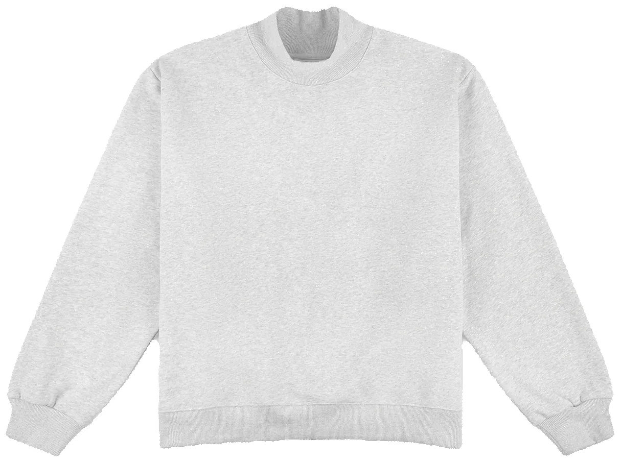 Turtleneck Sweatshirt - Classic Grey sold by Parke Official
