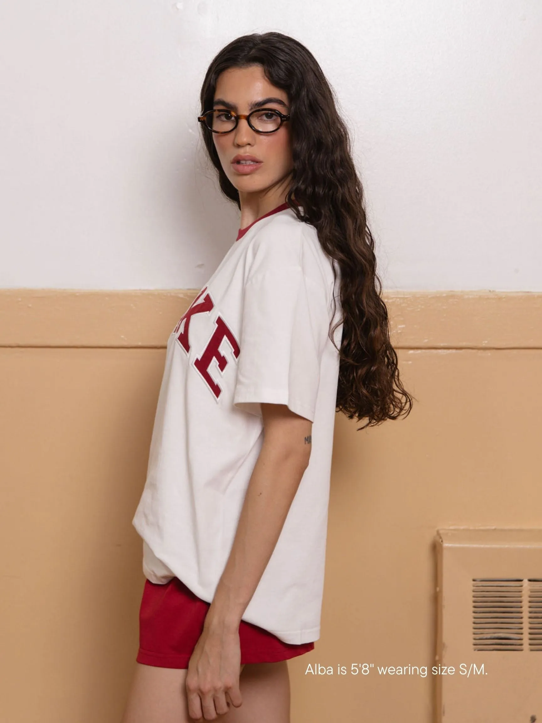 Varsity T-Shirt - Crimson sold by Parke Official product image thumbnail 3
