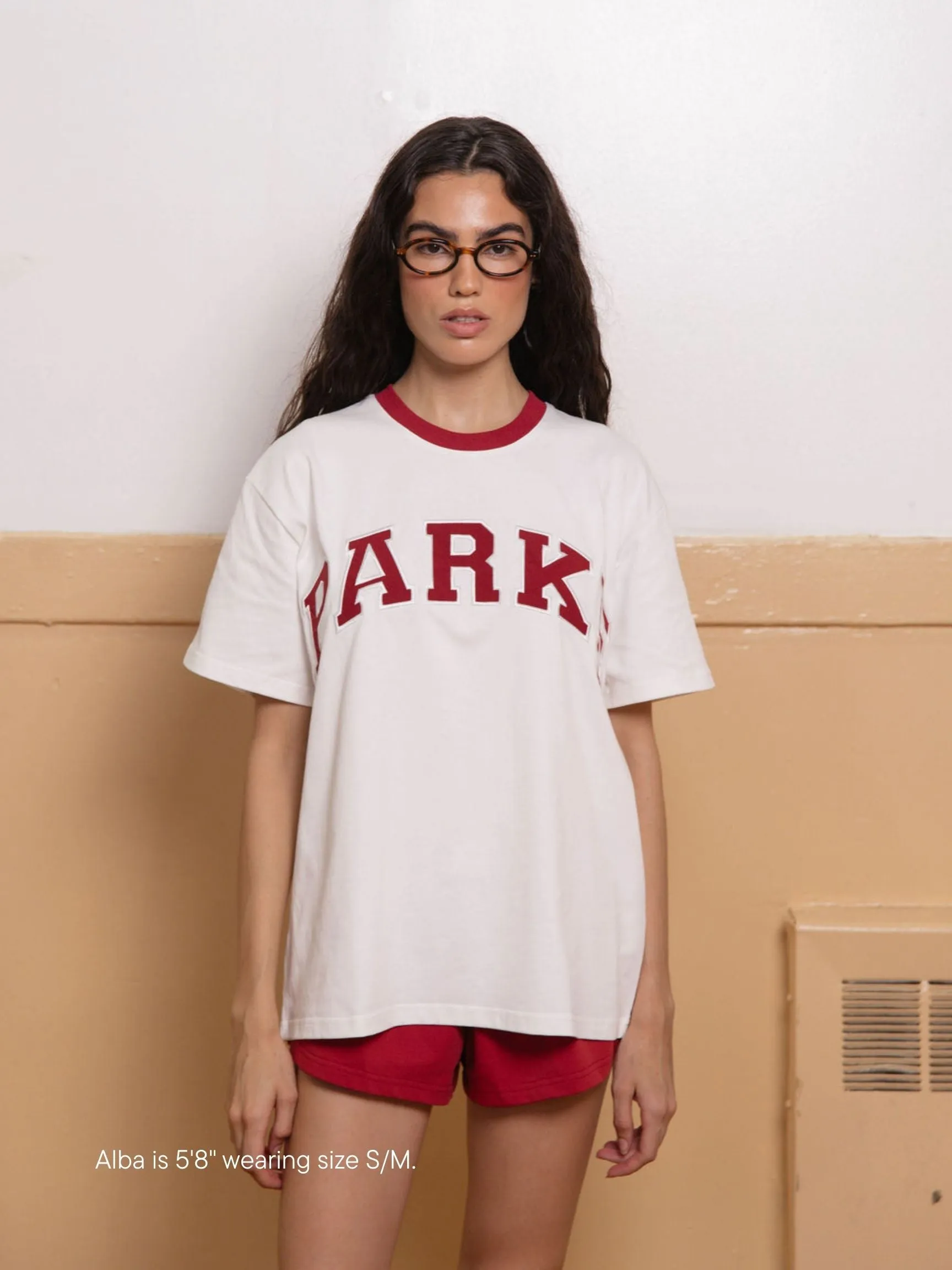 Varsity T-Shirt - Crimson sold by Parke Official product image thumbnail 2